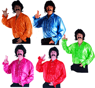 70's Ruffle Shirts