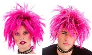 80's Pink Punk Wig (EW8198)