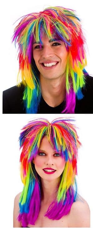 80's Rainbow Wig (EW8197)