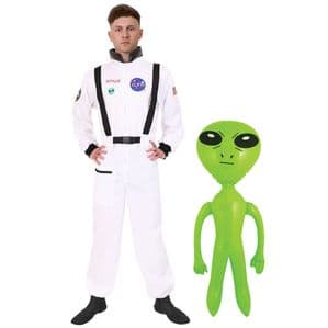 Astronaut Costume With Alien