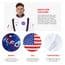 Astronaut Costume With USA Flag