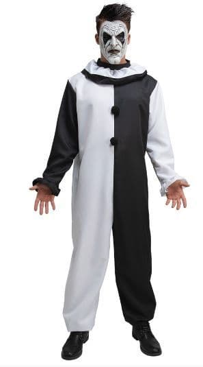 Black & White Clown Costume