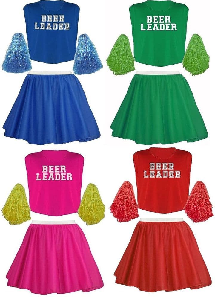 Plus Size Cheerleader Costume, plus size Vicar fancy dress costume, XXL