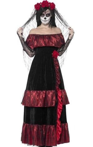 Mexican Bride of the Dead Plus Size Costume (HF5121)