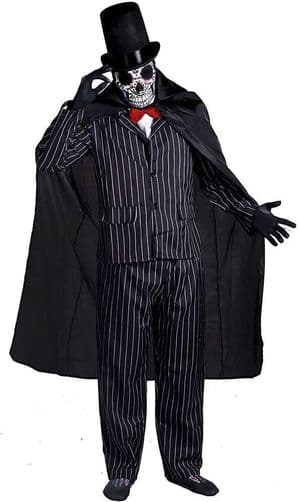 Day of The Dead Suit XXL Halloween Costume (ILFD)