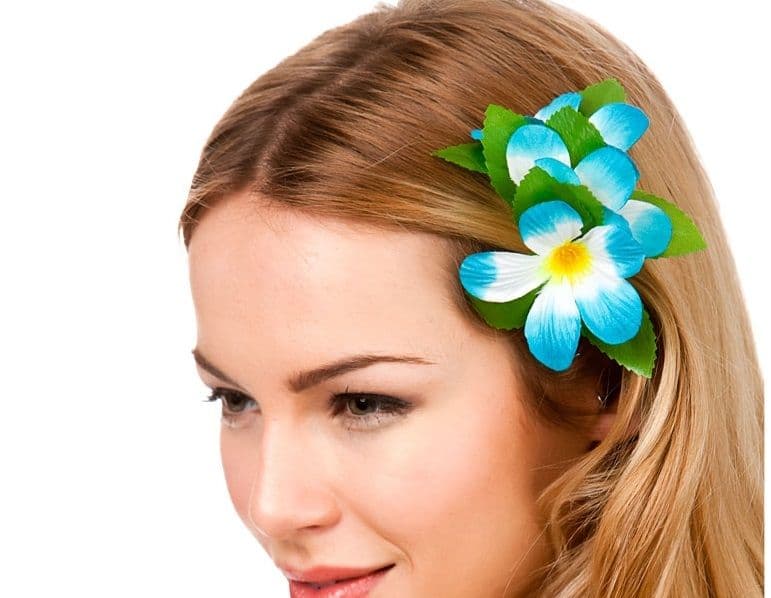 Hawaiian Hair Clips Hawaiian costume accessories