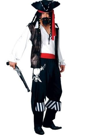 High Seas Buccaneer Pirate Costume (EM3021)