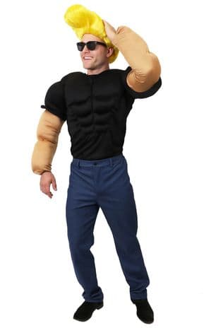 Plus size Johnny Bravo costume