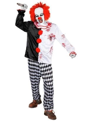 Killer Clown Costume (ILFD4631)