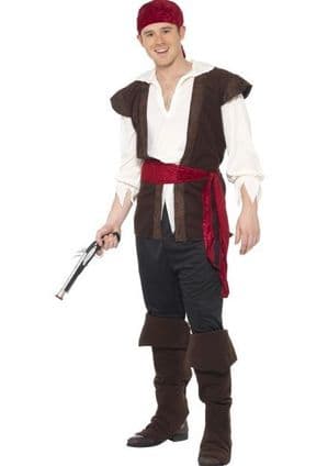 XL Pirate Costume for men (20469)