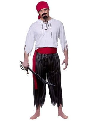 Pirate Shipmate XL Costume