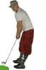 Pub Golf  XL costume