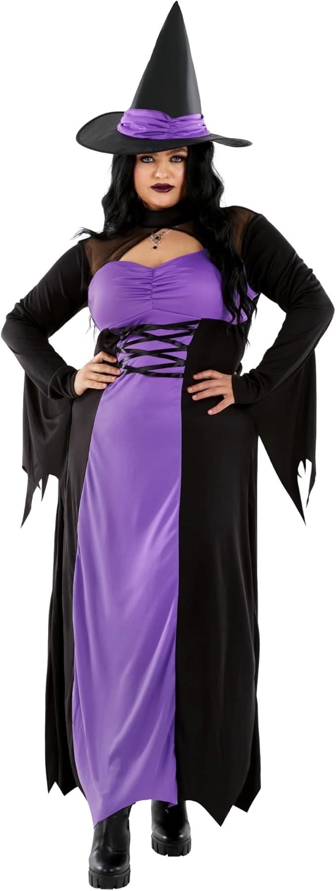 princess polly baby blue dress Purple Witch Adult Costume: Spellbinding Elegance for Halloween  Zkazka  costumes