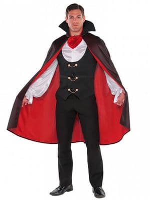 XL Men's Halloween Vampire Costume