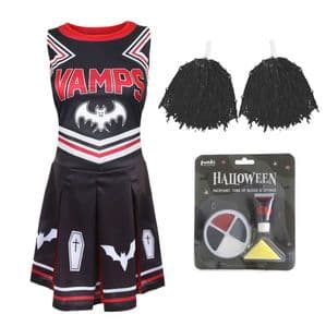Bloody Halloween Cheerleader Plus Size Costume