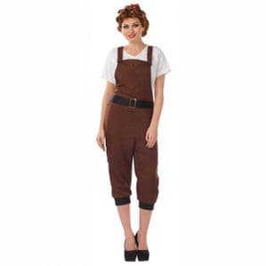 Plus Size WW2 Land Army Girl Costume (39491)
