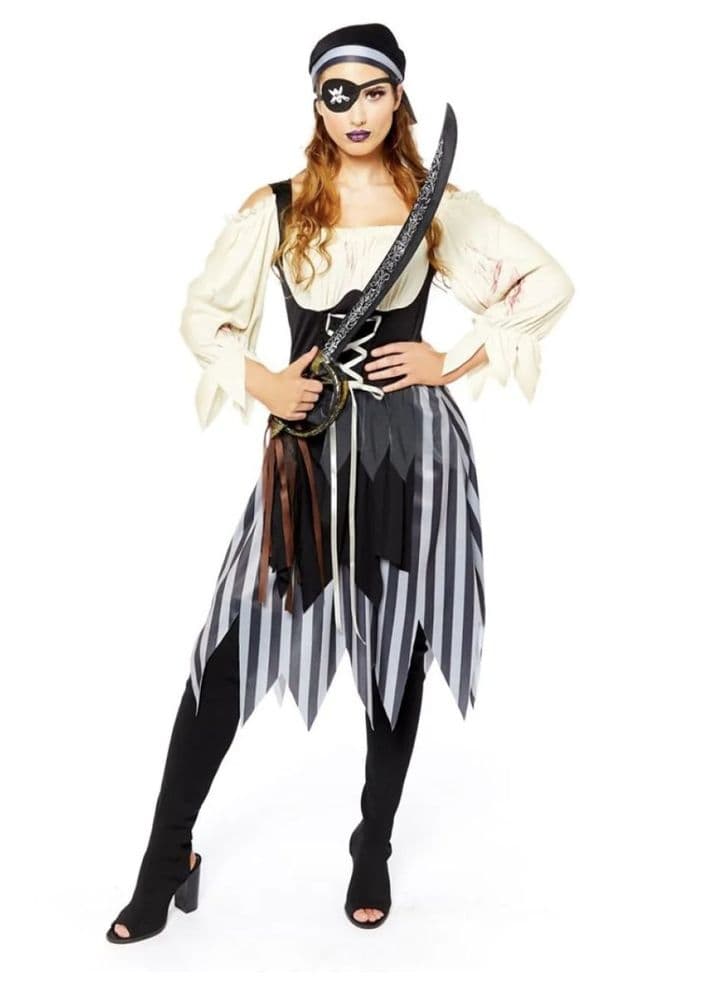 Zombie Pirate Plus Size Costume Plus size fancy dress costumes Plus