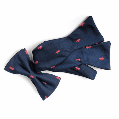 City Silk Bow Tie