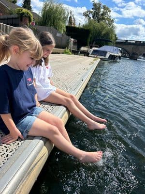 White Hippo T-Shirt FOR KIDS