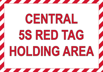 5S Area Sign