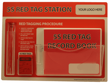 5S Red Tag Board / Holder