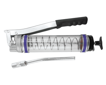 Coloured Clear Lever Grease Gun