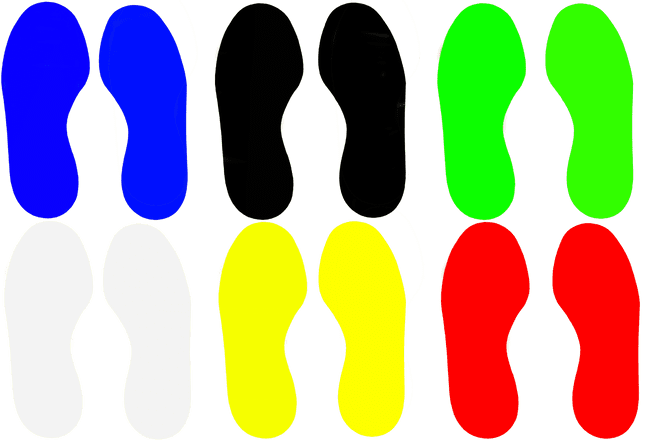 Feet Floor Markings