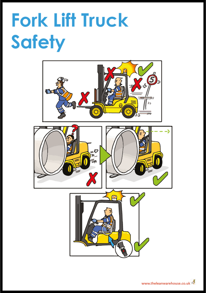 Forklift Safety Poster forklift-safety-poster