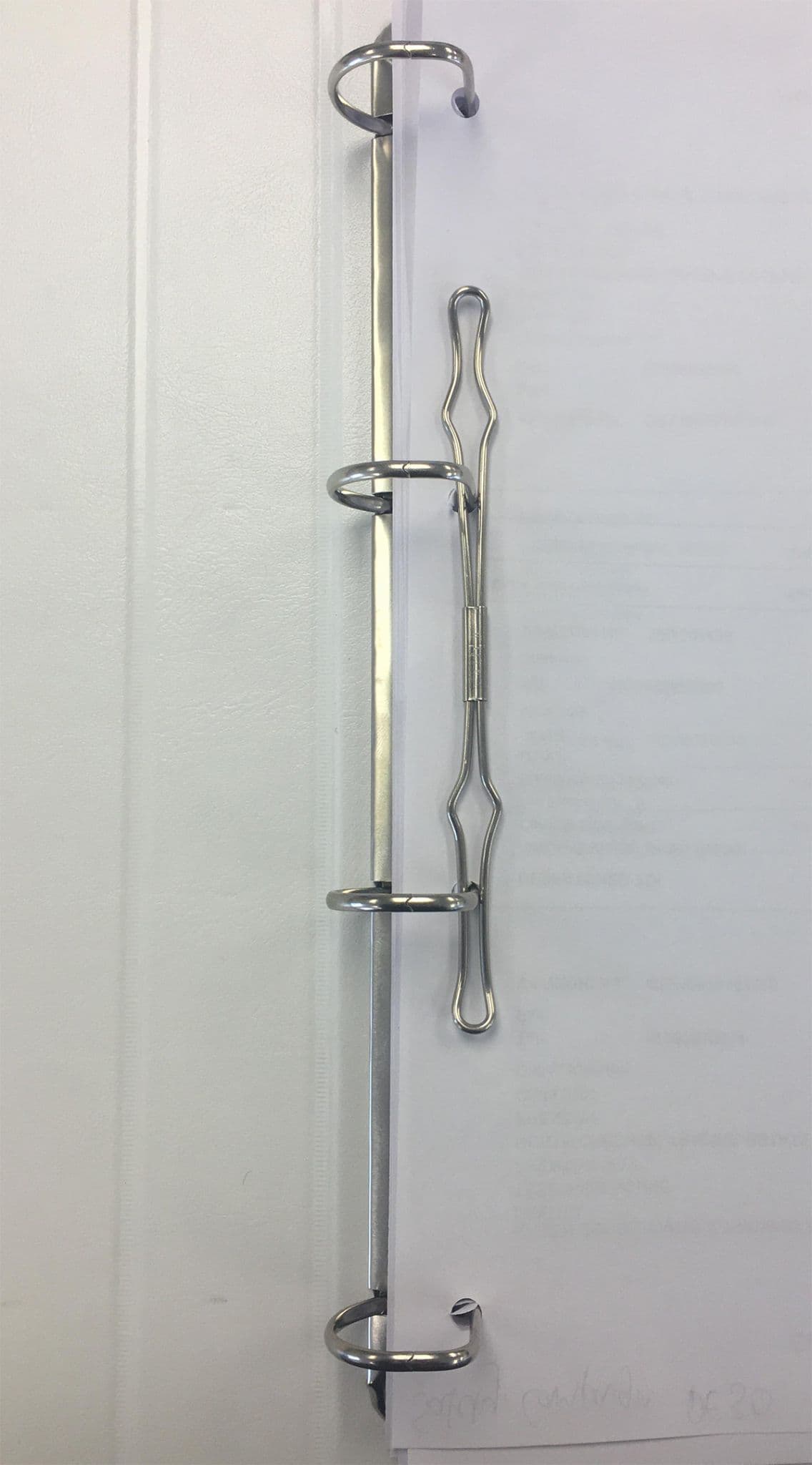 Metal Compressor Bar for Ring Binders