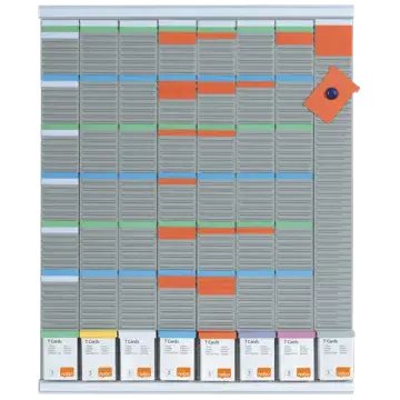 Nobo T-Card Weekly Planning Kit - 2910800