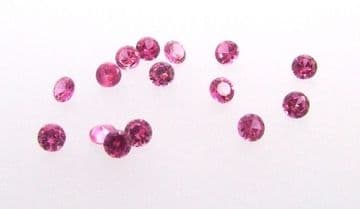 3.25mm Round Lab Created Ruby