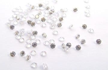 3.5mm Round Clear AAAA Cubic Zirconia