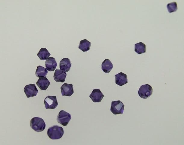 4mm Bicone pk 20 - Lilac