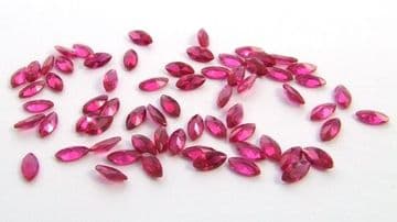 7.0x3.5mm Marquise Lab Created Ruby
