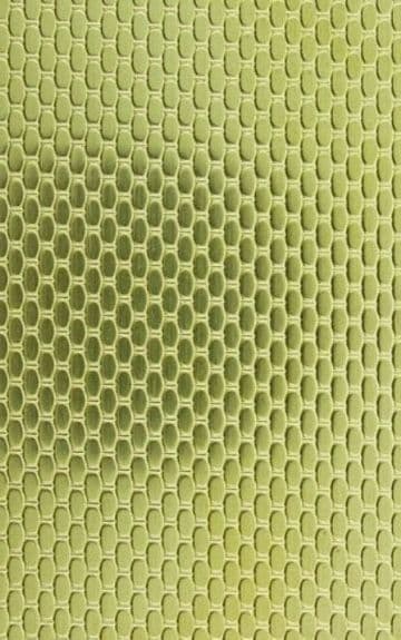Brass Texture Plate Wicker Weave
