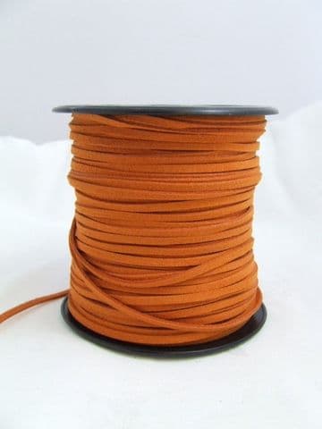 Burnt Orange Suede Thonging