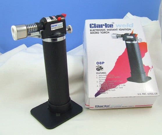 Butane Soldering Torch with safety lock