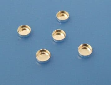 Fine Silver Bezel Cup 6mm (pk 5)