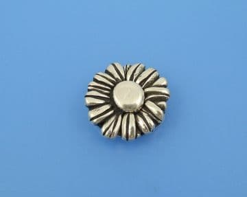 Flat Leather Magnetic Flower Clasp