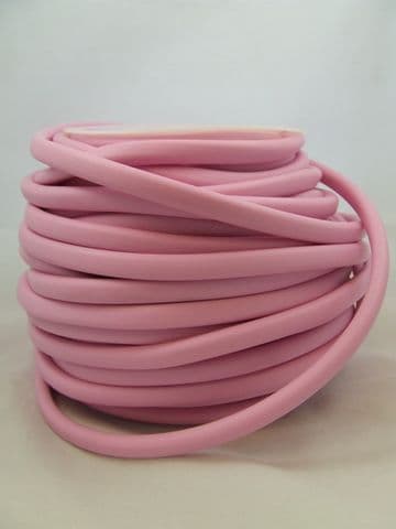 Funky Rubber 10x7mm Pink (metre)