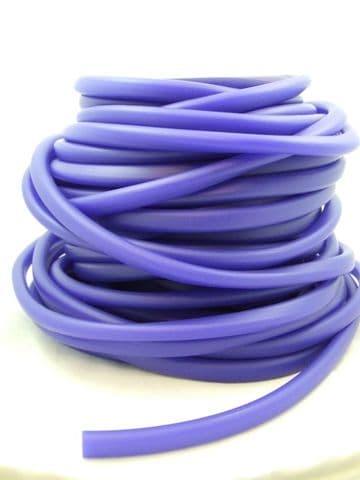 Funky Rubber 10x7mm Royal Blue (metre)