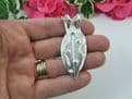 Handmade Silver Leaf Pendant