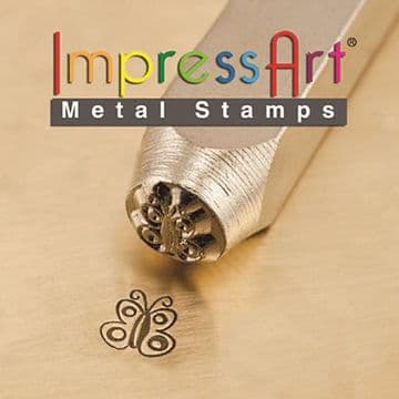 ImpressArt Stamp - Butterfly Spread 6mm