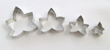 Ivy Leaf Cutters set of 4