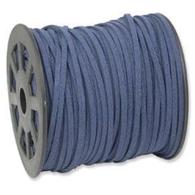 Light Navy Suede Thonging