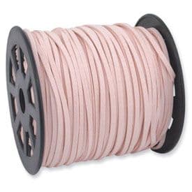 Light Pink Suede Thonging