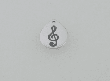 Musical Treble Clef Leather Punch