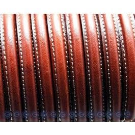 Omega Leather Mid Brown (10x5mm) per metre