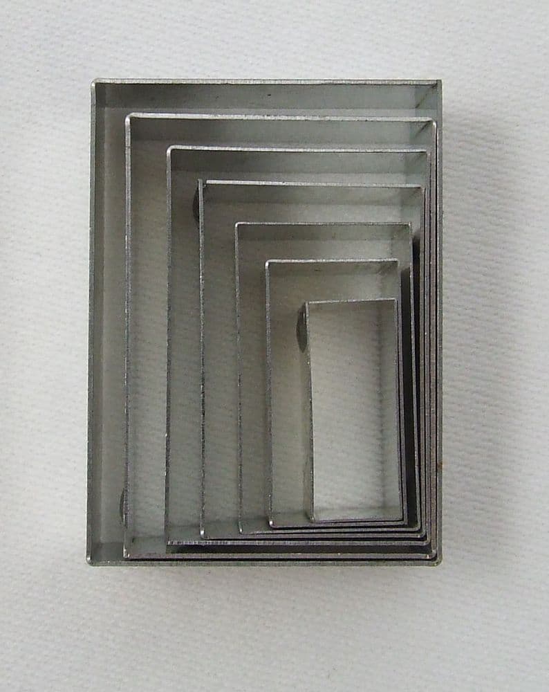 Rectangle Cutters set of 7