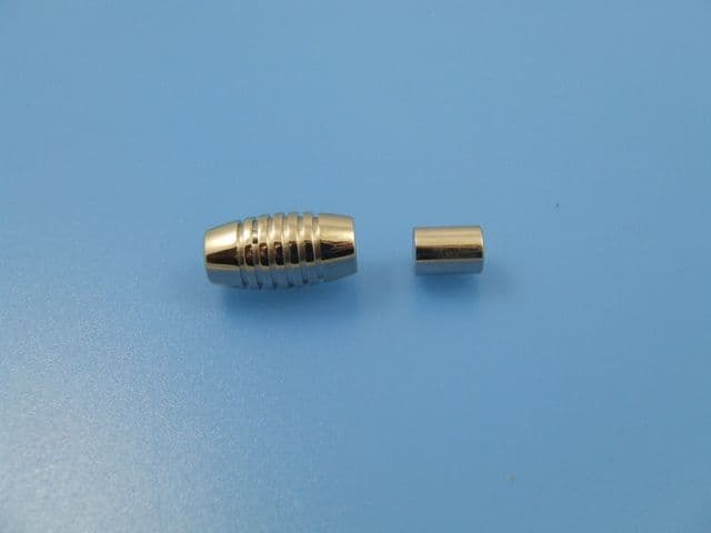 Stainless Steel 6mm Magnetic Clasp (pack of 2)